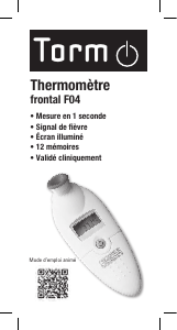 Mode d’emploi Torm F04 Thermomètre