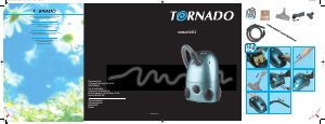 Mode d’emploi Tornado TO 4412 Nomad Aspirateur