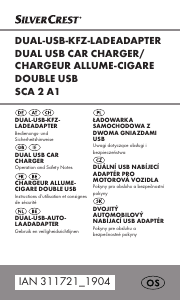 Mode d’emploi SilverCrest SCA 2 A1 Chargeur de voiture