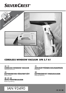 Manual SilverCrest IAN 93490 Window Cleaner