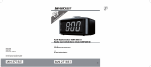 Manual SilverCrest IAN 271851 Alarm Clock