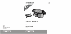 Bedienungsanleitung SilverCrest IAN 288294 Fritteuse