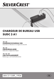 Mode d’emploi SilverCrest IAN 311589 Hub USB