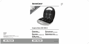 Bedienungsanleitung SilverCrest SDM 1000 A1 Donut Maker
