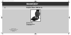 Manual SilverCrest IAN 71571 Donut Maker