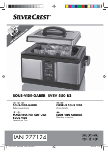 Bedienungsanleitung SilverCrest IAN 277124 Sous-vide Garer