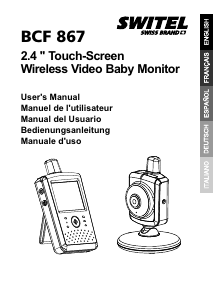 Manuale Switel BCF867 Baby monitor