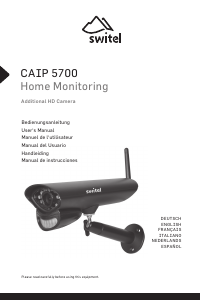 Manuale Switel CAIP5700 Telecamera ip