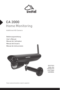 Mode d’emploi Switel CA2000 Caméra IP