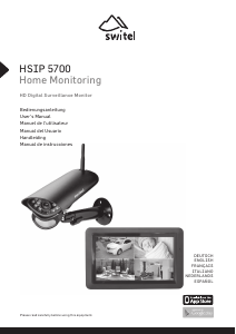 Mode d’emploi Switel HSIP5700 Caméra IP