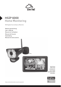 Manual de uso Switel HSIP6000 Cámara IP