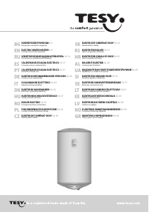 Kasutusjuhend Tesy 150L Boiler