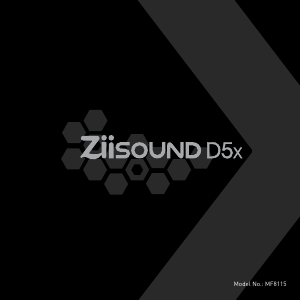 Mode d’emploi Creative ZiiSound D5X Haut-parleur