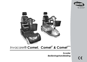 Handleiding Invacare Comet Alpine Scootmobiel