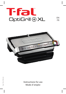 Handleiding Tefal GC722D53 OptiGrill+ XL Contactgrill