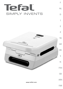 Manual de uso Tefal SW320012 Simply Invents Grill de contacto