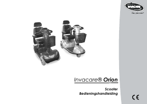 Bedienungsanleitung Invacare Orion Elektromobil