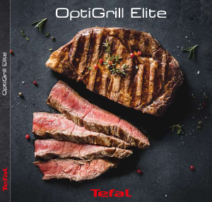 Посібник Tefal GC750D60 OptiGrill Elite Контактний гриль