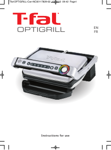 Mode d’emploi Tefal GC702D53 OptiGrill Grill