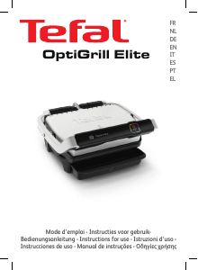 Εγχειρίδιο Tefal YY4397FB OptiGrill Elite Σχάρα επαφής