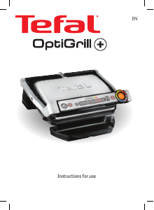 Handleiding Tefal GC712D61 OptiGrill+ Contactgrill