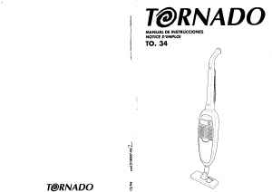 Manual de uso Tornado TO 34 Aspirador