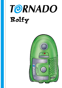 Manual de uso Tornado TO 1060 Rolfy Aspirador