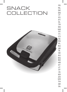 Εγχειρίδιο Tefal SW856D65 Snack Collection Σχάρα επαφής