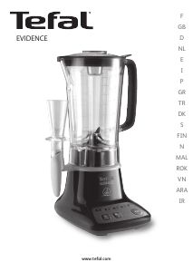 Kullanım kılavuzu Tefal BL530831 Evidence Blender