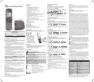 Mode d’emploi Switel DC5901 Téléphone sans fil