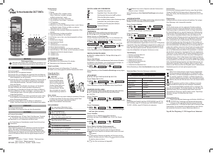 Mode d’emploi Switel DCT59071 Téléphone sans fil