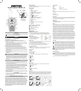 Manual Switel WTC570 Walkie-talkie