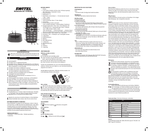 Manuale Switel M170 Telefono cellulare