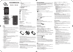 Manual de uso Switel M230 Teléfono móvil