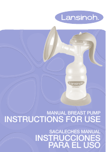 Manual de uso Lansinoh Manual Extractor de leche