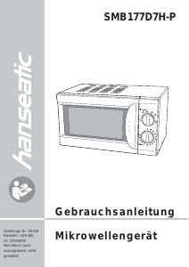 Bedienungsanleitung Hanseatic SMB177D7H-P Mikrowelle