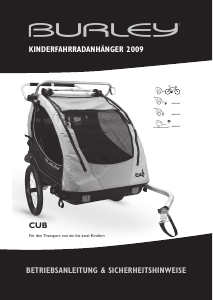 Bedienungsanleitung Burley Cub (2009) Fahrradanhänger