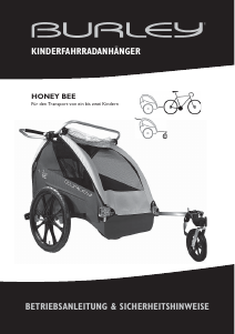 Bedienungsanleitung Burley Honey Bee (2009) Fahrradanhänger
