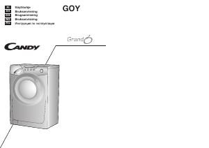 Brugsanvisning Candy GOY 105-07S Vaskemaskine