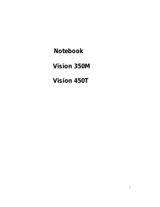 Bedienungsanleitung Maxdata VISION 350M Notebook