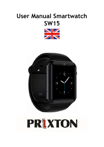 Handleiding Prixton SW15 Smartwatch
