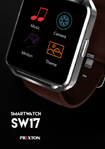 Manual de uso Prixton SW17 Smartwatch