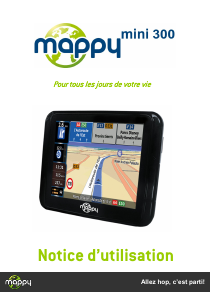 Mode d’emploi Mappy Mini 300 Système de navigation