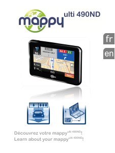 Manual Mappy Ulti 490ND Car Navigation