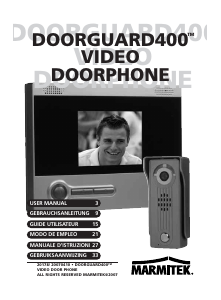 Bedienungsanleitung Marmitek Doorguard 400 Türsprechanlage