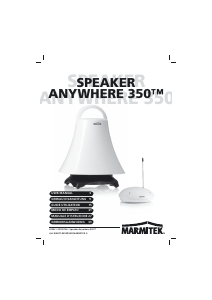 Mode d’emploi Marmitek Anywhere 350 Haut-parleur