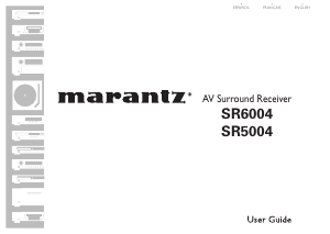 Mode d’emploi Marantz SR5004 Récepteur