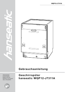 Bedienungsanleitung Hanseatic WQP12-J7311A Geschirrspüler