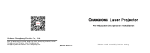 Handleiding Changhong E5F36 Beamer