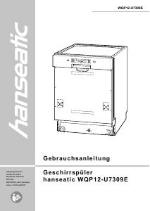 Bedienungsanleitung Hanseatic WQP12-U7309E Geschirrspüler